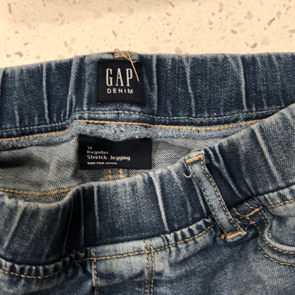 Gap kids size 14 jeggings (2 pairs)